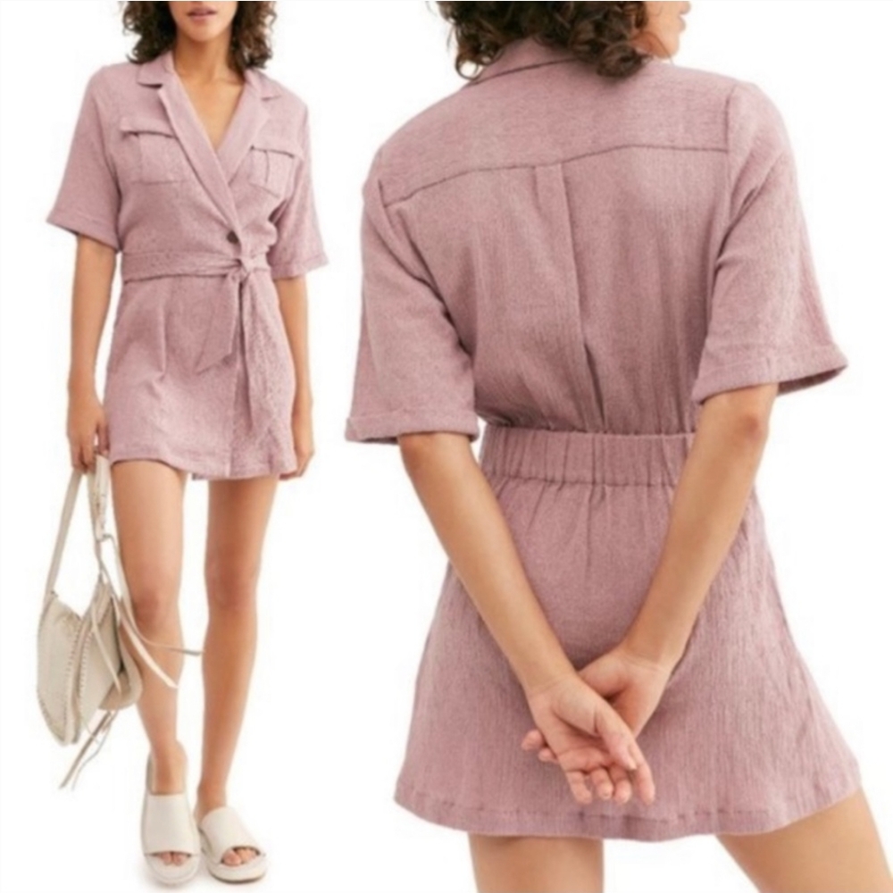 Free People Pink Mini Dress